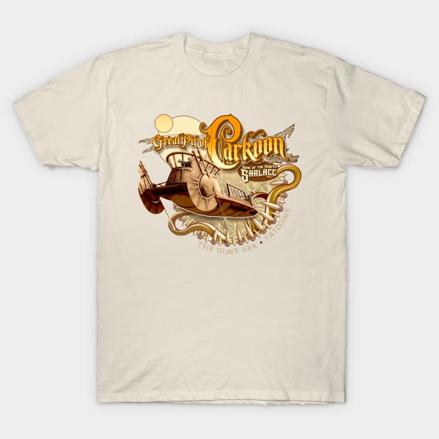 The Great Pit of Carkoon T-Shirt by Sandtraders